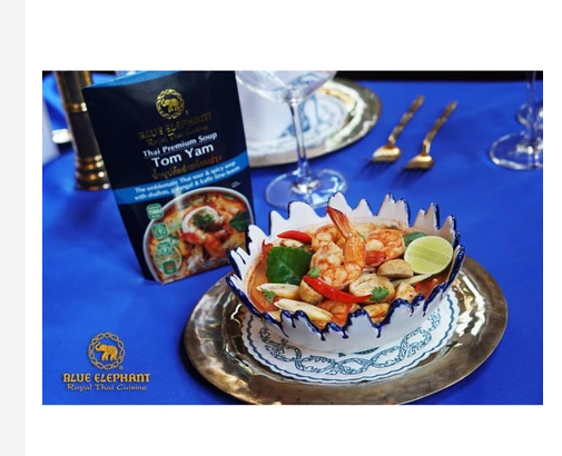 Blue Elephant Tom Yum Soup Base Authentic Thai Soup Paste