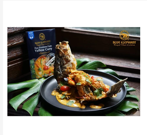 Blue Elephant Yellow Curry Paste Authentic Thai Cooking PasteBlue Elephant Yellow Curry Paste Authentic Thai Cooking Paste