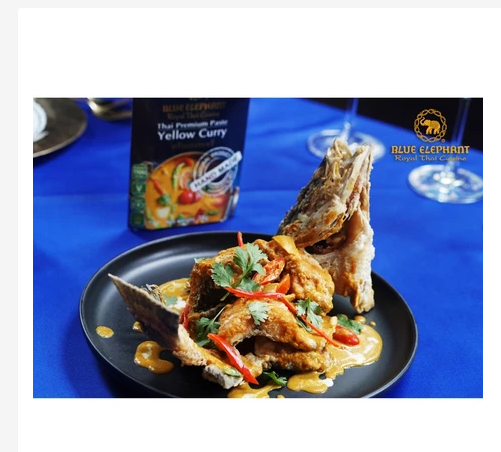 Blue Elephant Yellow Curry Paste Authentic Thai Cooking PasteBlue Elephant Yellow Curry Paste Authentic Thai Cooking Paste