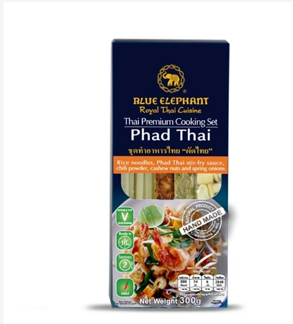 Blue Elephant Pad Thai Cooking Kit Authentic Thai Noodles Set
