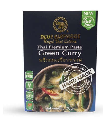 Blue Elephant Green Curry Paste Authentic Thai Cooking Paste
