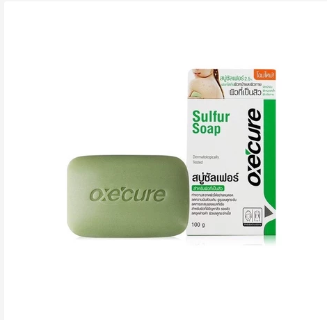 Sulfur Soap Face & Body Cleansing Bar Oil Balance Formula