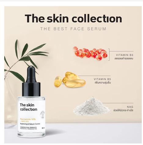 Niacinamide 10% + NAG 8% Serum Brightening & Skin Balancing Treatment