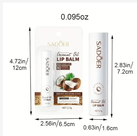 Coconut Lip Balm Deep Hydration & Smooth Lip Care