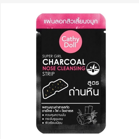 Cathy Doll Charcoal Nose Strips Blackhead Remover Deep Pore Cleansing