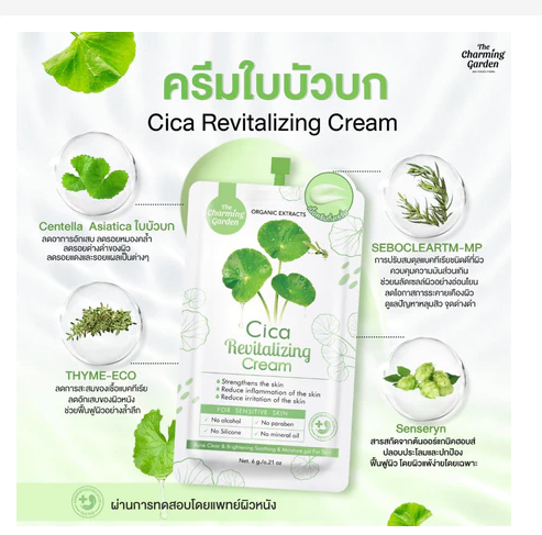 Cica Revitalizing Cream with Centella Asiatica  Soothing & Barrier Support