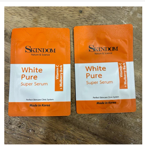 SKINDOM Korean Skincare Serum Collection Peptides Collagen Vitamin C Cleanser