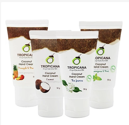 Coconut Hand Cream Shea Butter Hydrating Fast Absorbing Moisturizer Multiple Scents