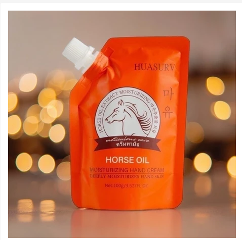 Horse Oil Hand Cream Deep Moisturizing Repair Dry