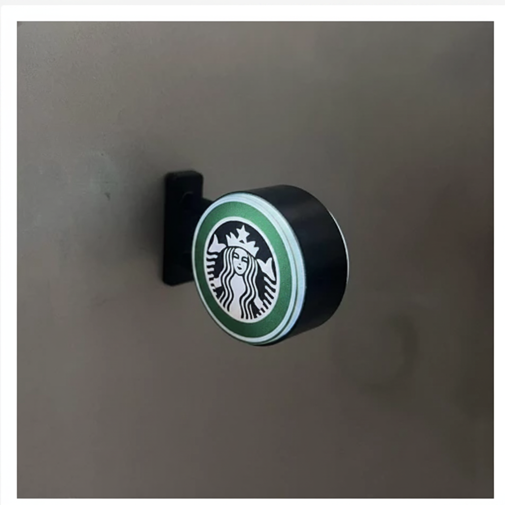 Mini Light-Up Fridge Magnet  Neon Sign Style