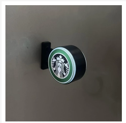 Mini Light-Up Fridge Magnet  Neon Sign Style