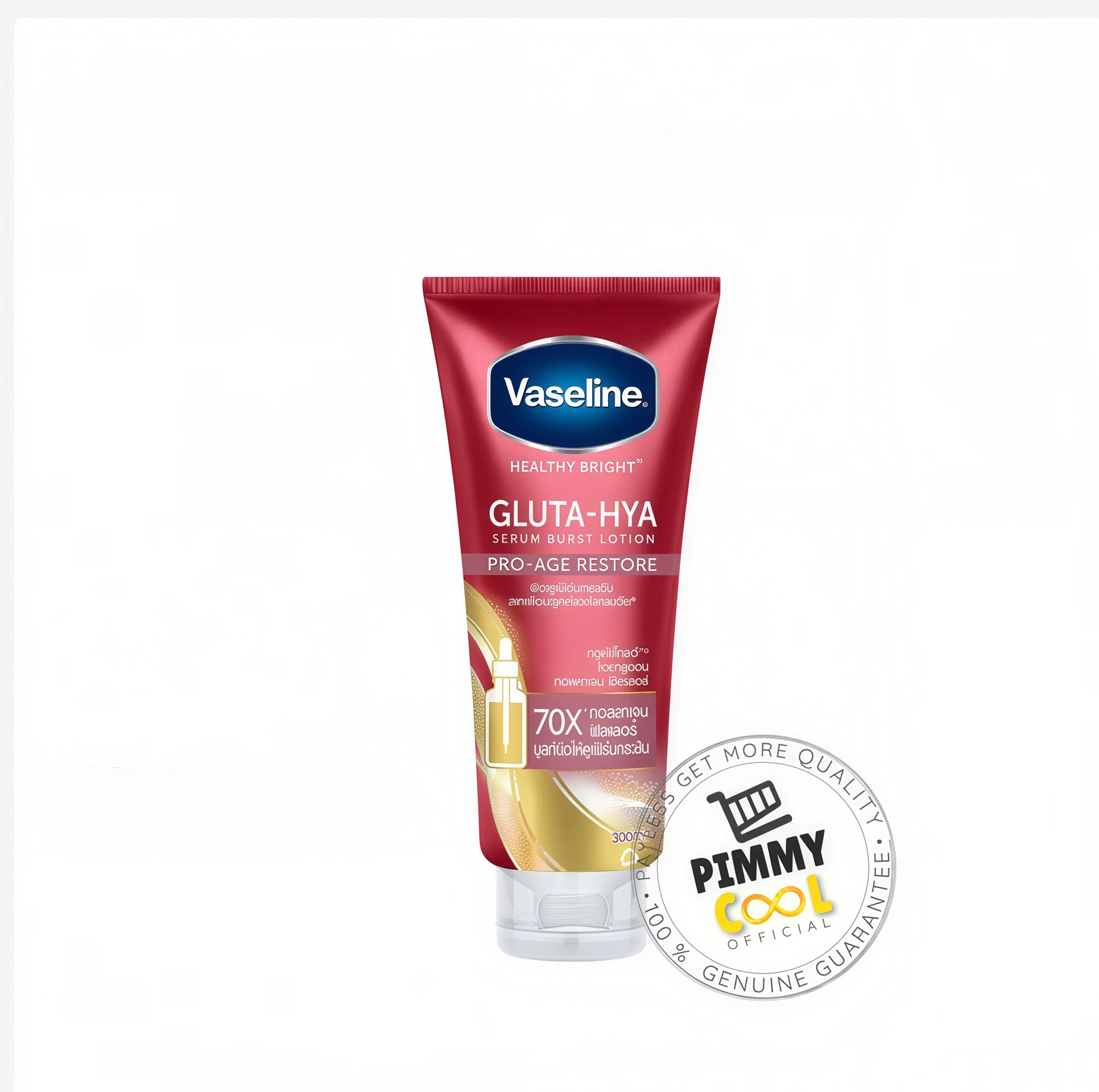 Vaseline Healthy Gluta HYA Body Lotion Brightening Moisturizing Glow Skin