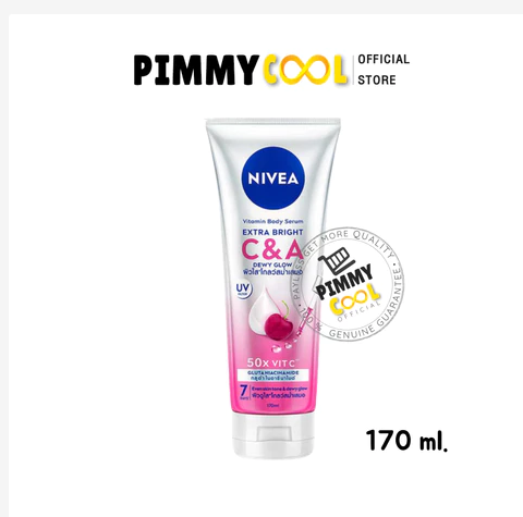 NIVEA Extra Bright Body Serum Lotion Vitamin C Brightening Smooth Skin