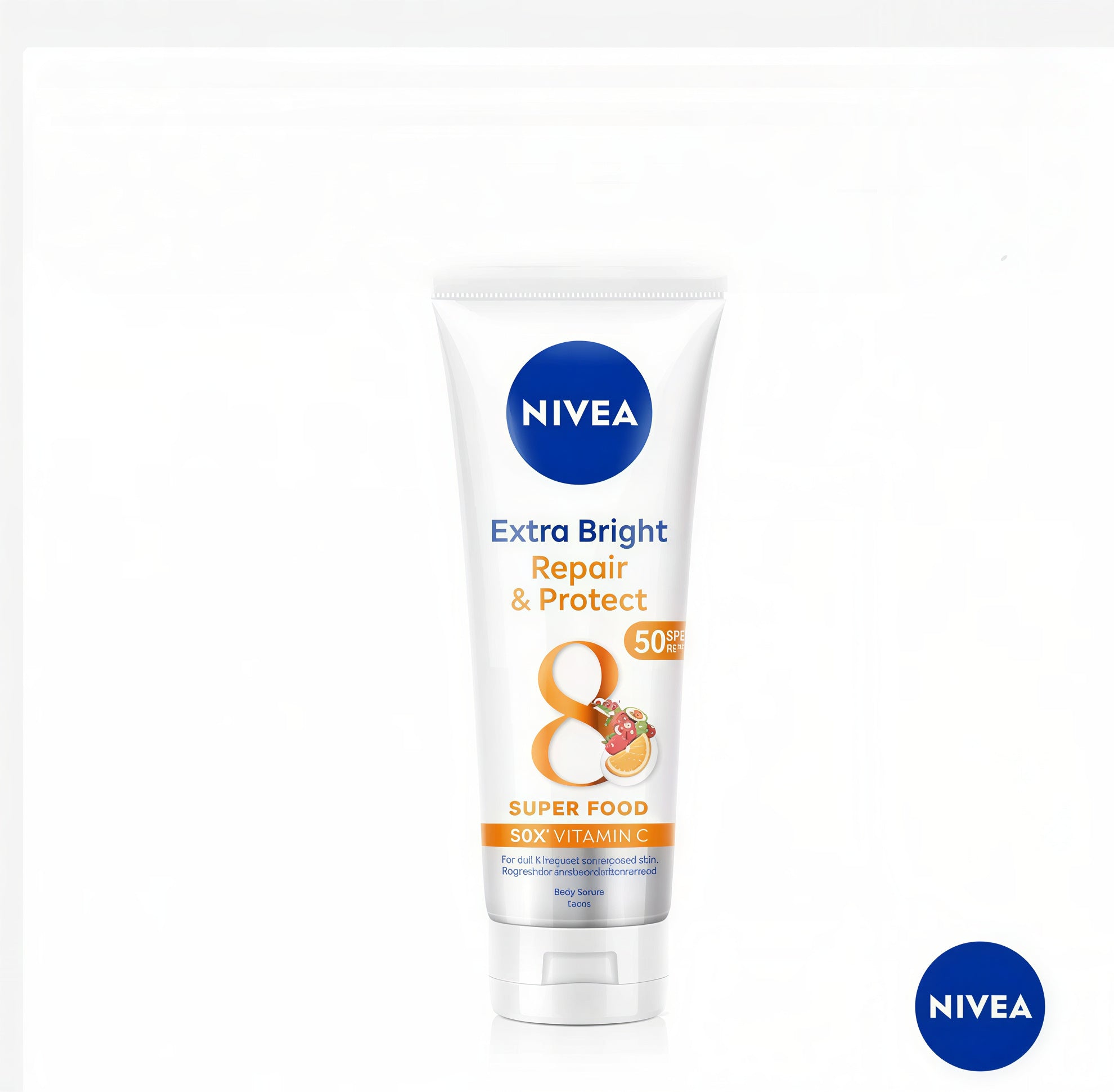 NIVEA Extra Bright Body Serum Lotion Vitamin C Brightening Smooth Skin