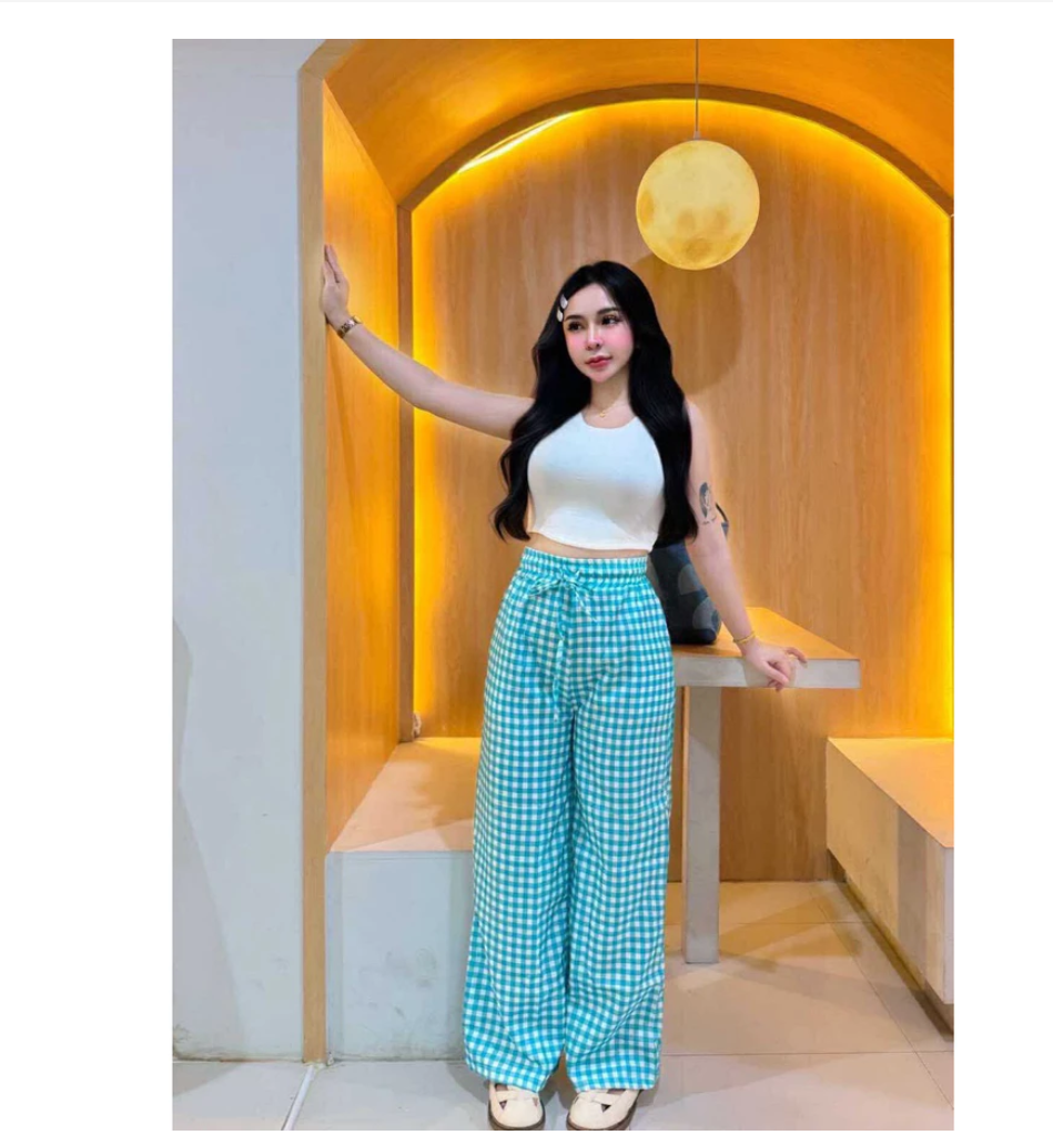 Wide Leg Boho Pants  Premium Italian Silk Comfort Fit
