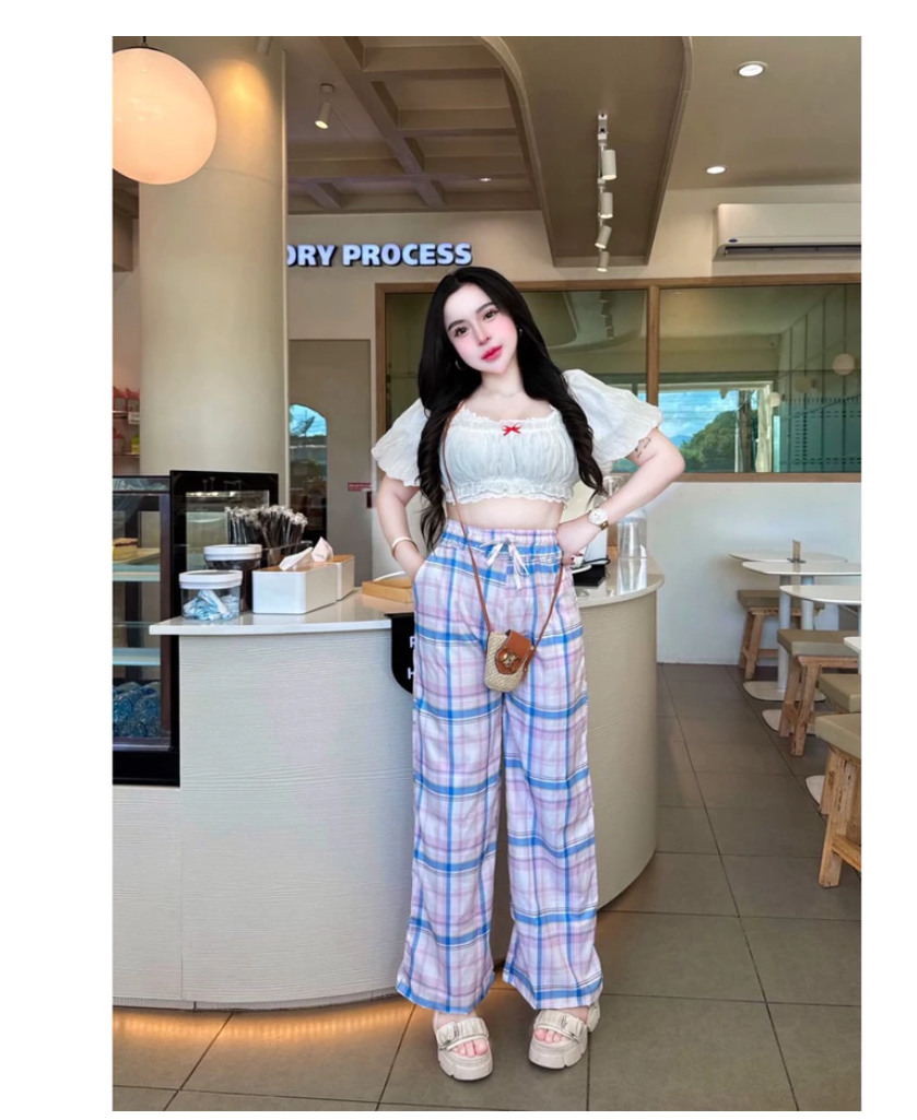 Wide Leg Boho Pants  Premium Italian Silk Comfort Fit