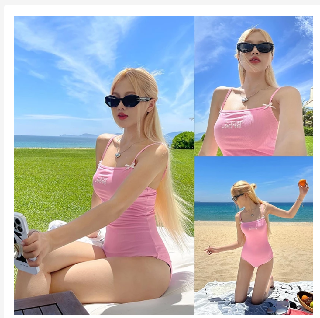 Women’s One Piece Swimsuit  Flexible Comfortable Summer Fit