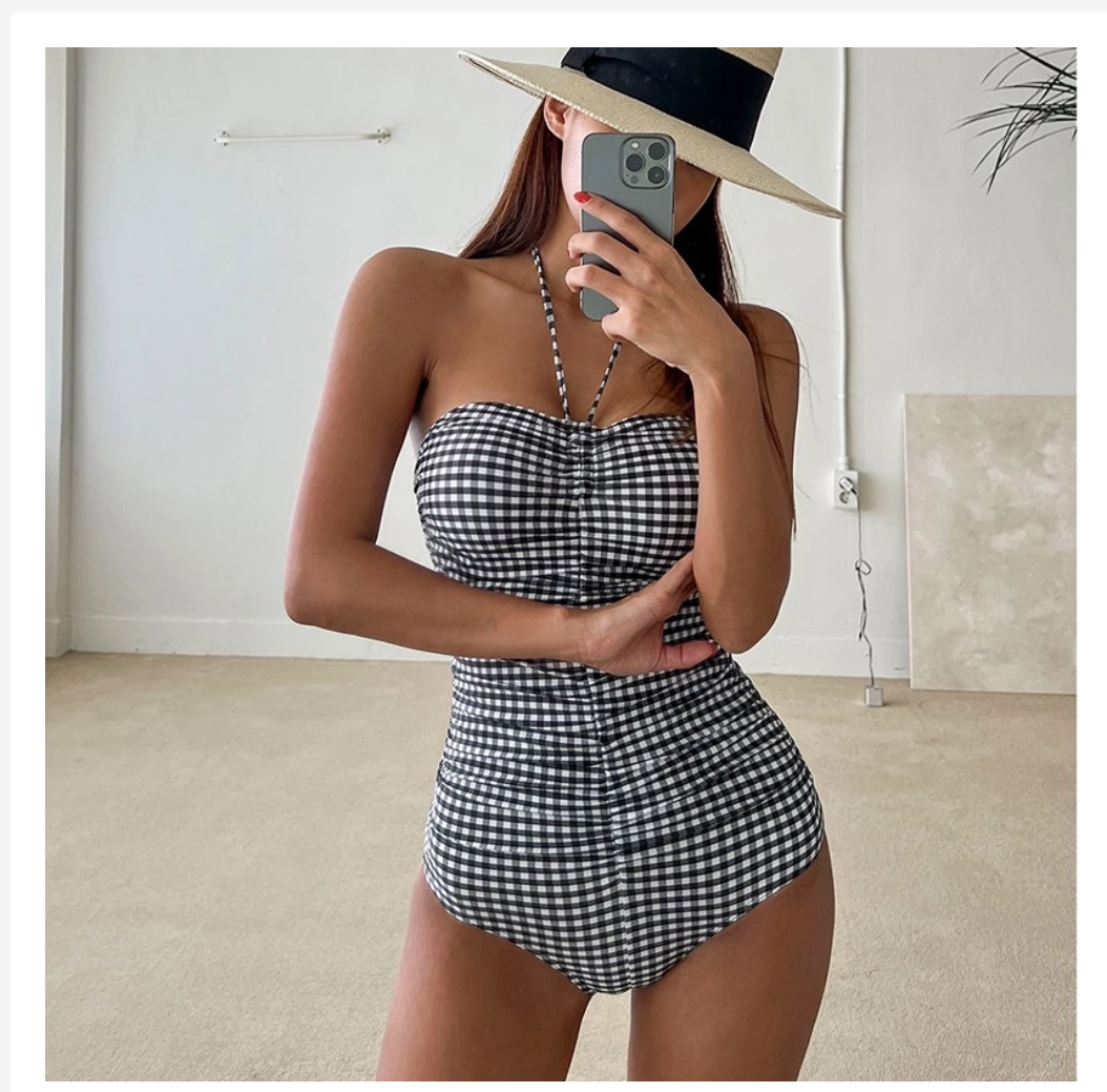 Women’s One Piece Swimsuit  Flexible Comfortable Summer Fit