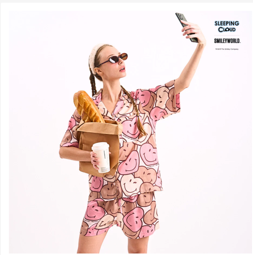 Women’s Lyocell Pajama Set Soft Cooling Shorts Set