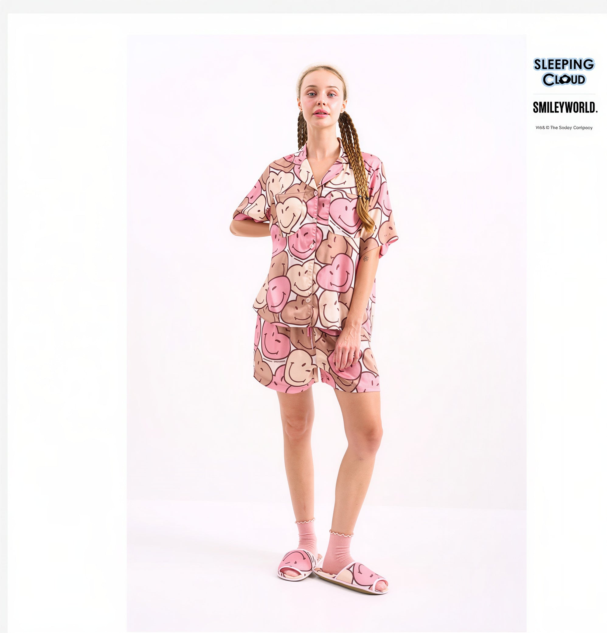 Women’s Lyocell Pajama Set Soft Cooling Shorts Set