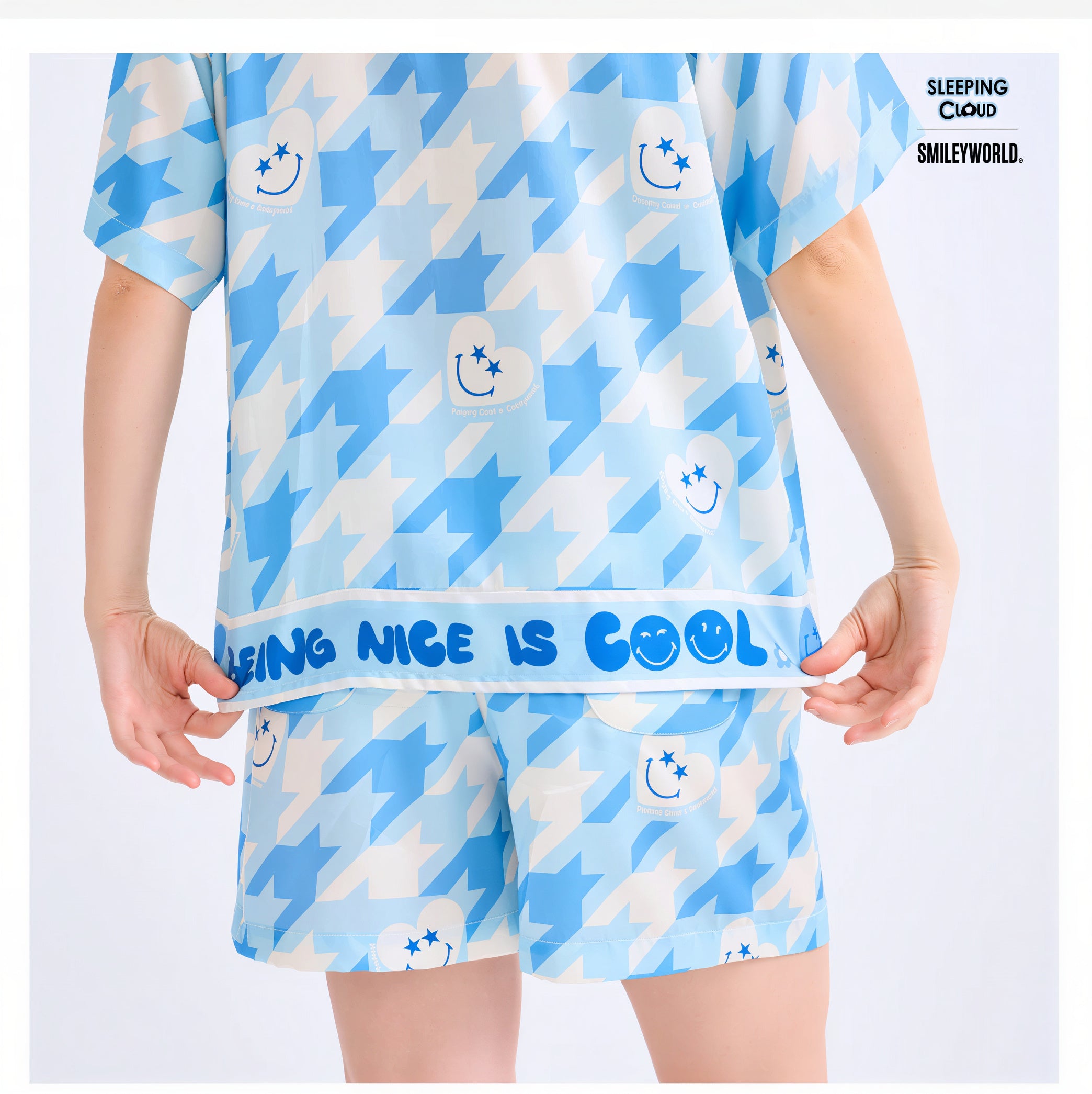 Women’s Lyocell Pajama Set Short Sleeve Top & Shorts