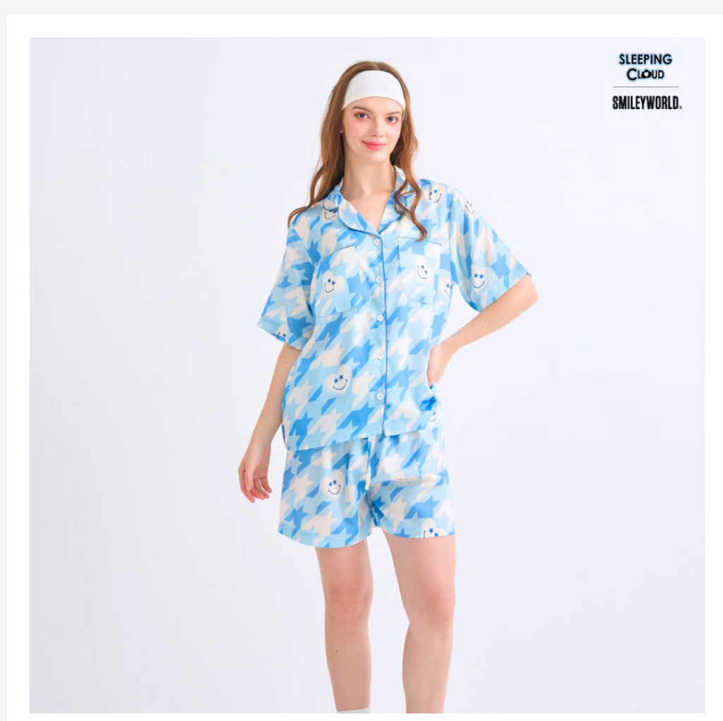 Women’s Lyocell Pajama Set Short Sleeve Top & Shorts