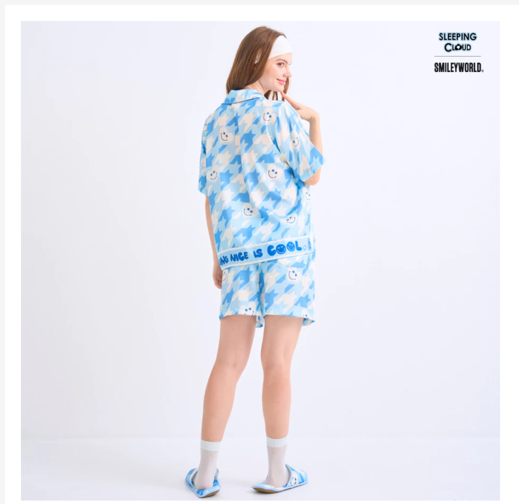 Women’s Lyocell Pajama Set Short Sleeve Top & Shorts