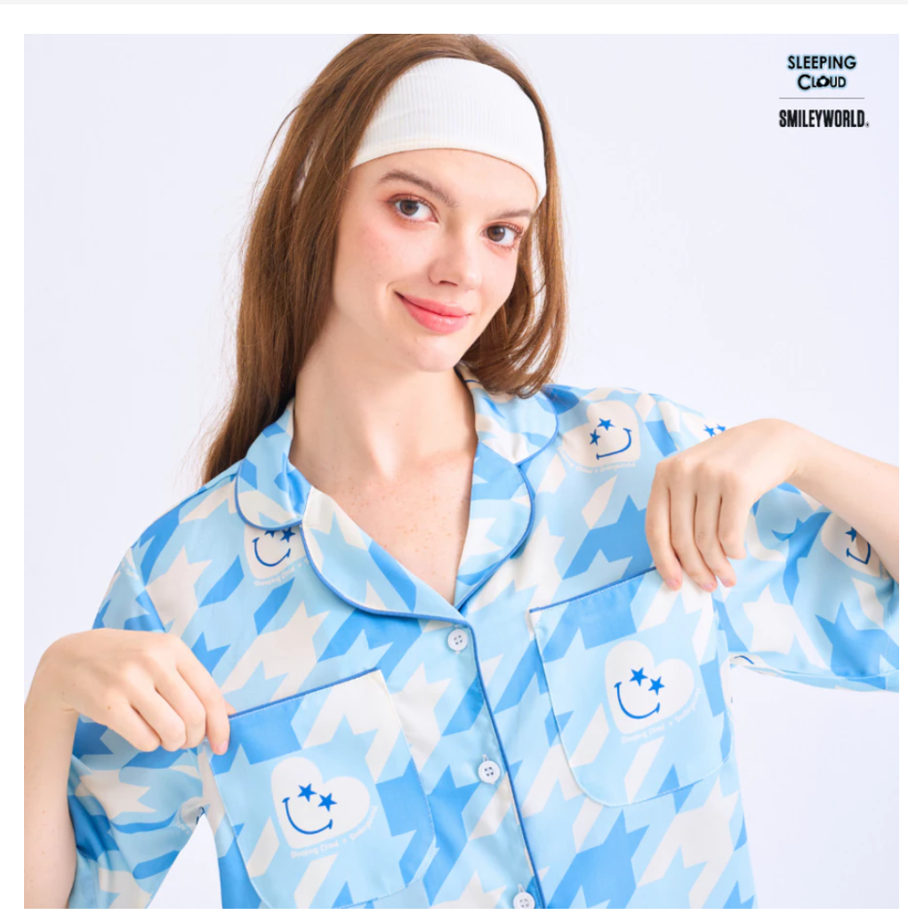 Women’s Lyocell Pajama Set Short Sleeve Top & Shorts