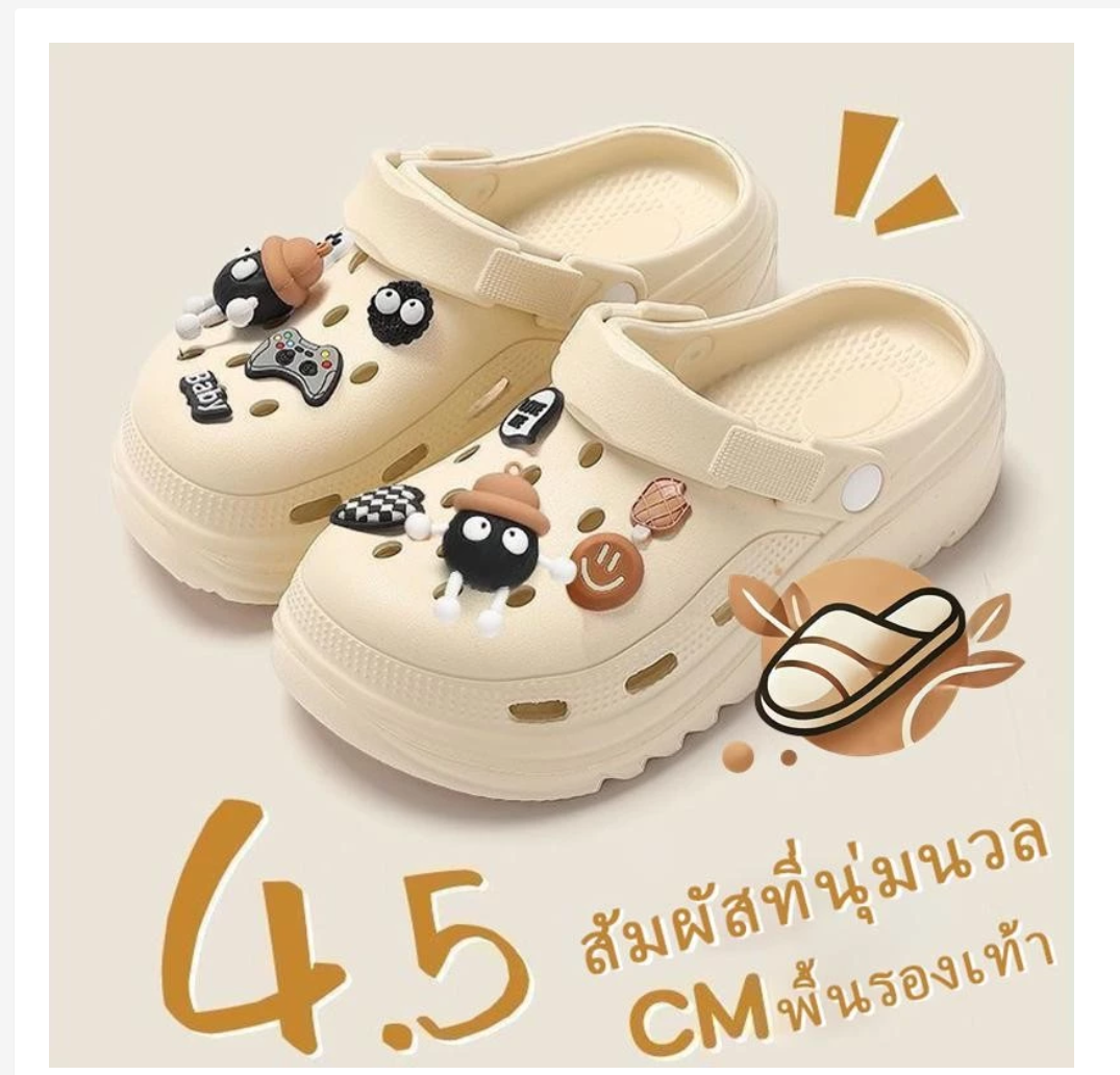 Korean Style Clog Slides  Lightweight Waterproof Comfort