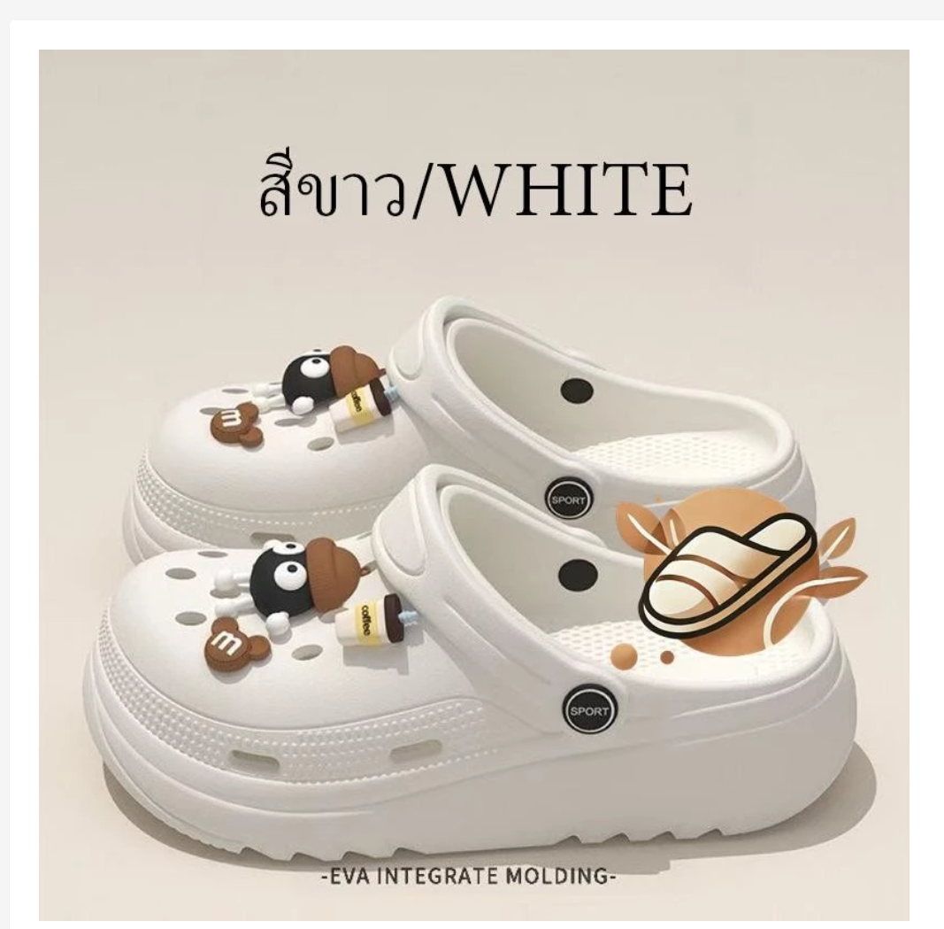 Korean Style Clog Slides  Lightweight Waterproof Comfort