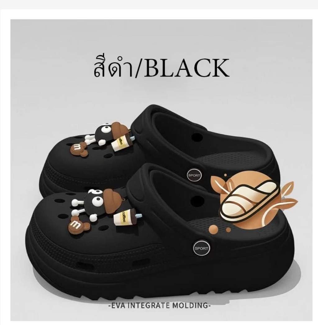 Korean Style Clog Slides  Lightweight Waterproof Comfort