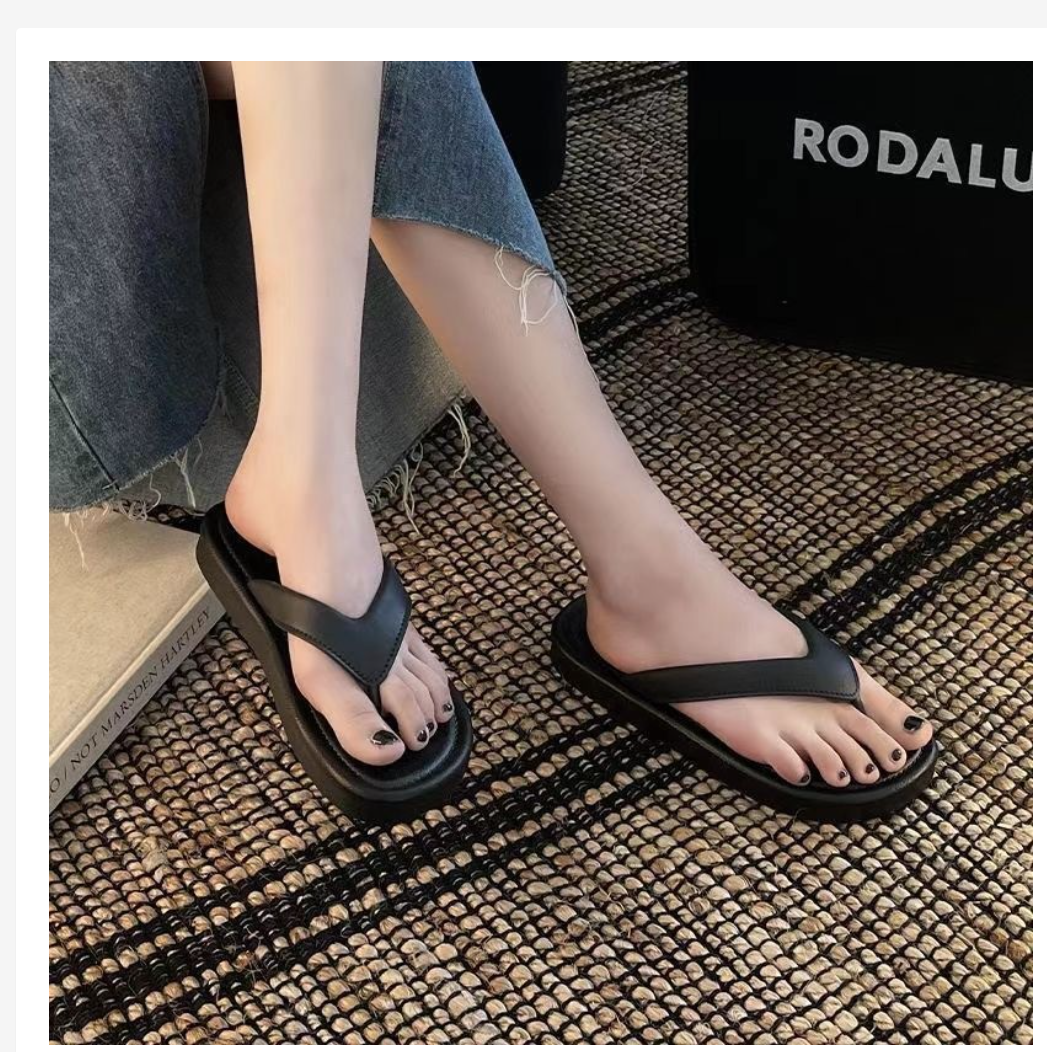 Women’s Flip Flops  Thick Sole Everyday Comfort
