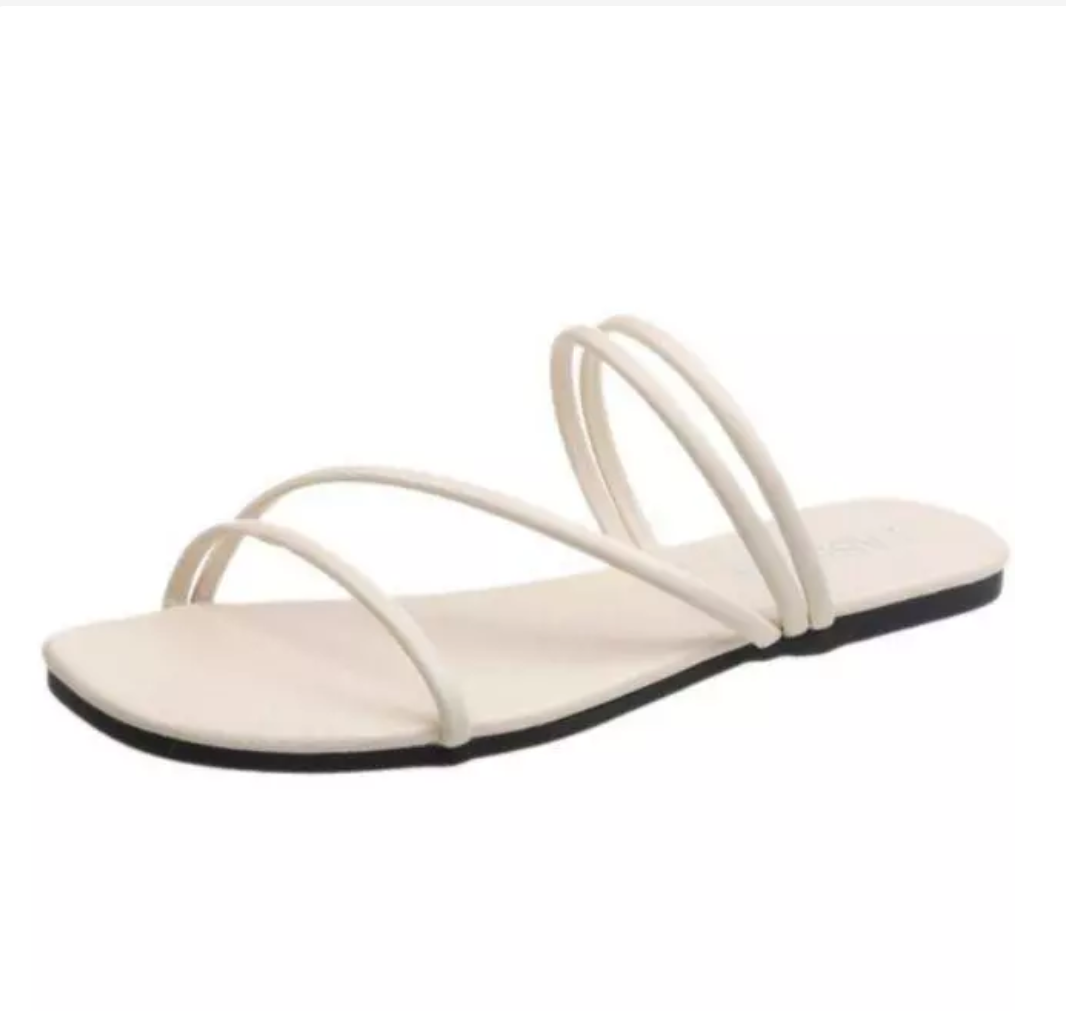 Korean Style Strap Slides  Minimal Everyday Comfort