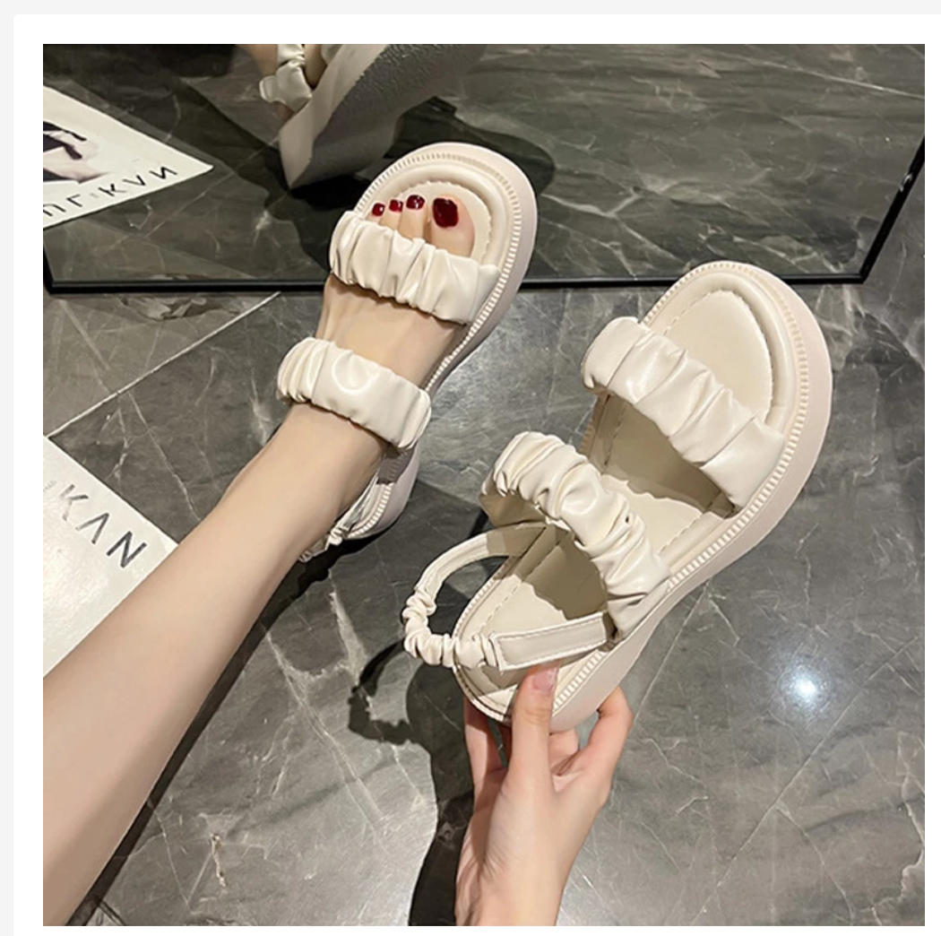 Women’s Double Strap Sandals with Back Strap  Everyday Comfort & Stability