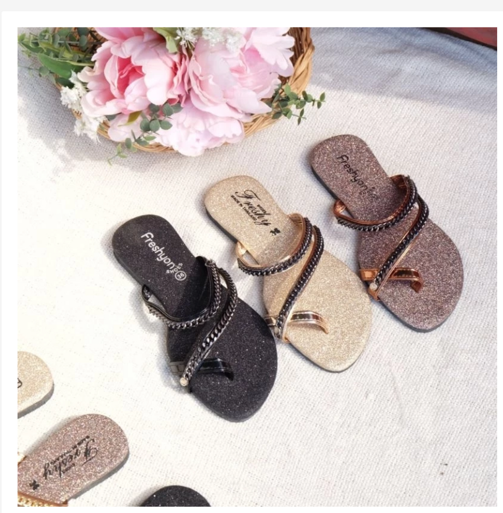 Women’s Glitter Flip Flops  Sparkling Summer Style