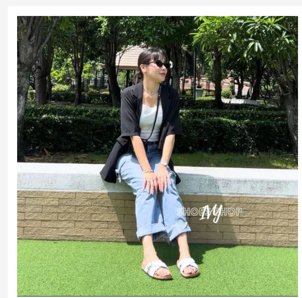 Women’s Vintage White Sandals  Clean Elegant Everyday Style