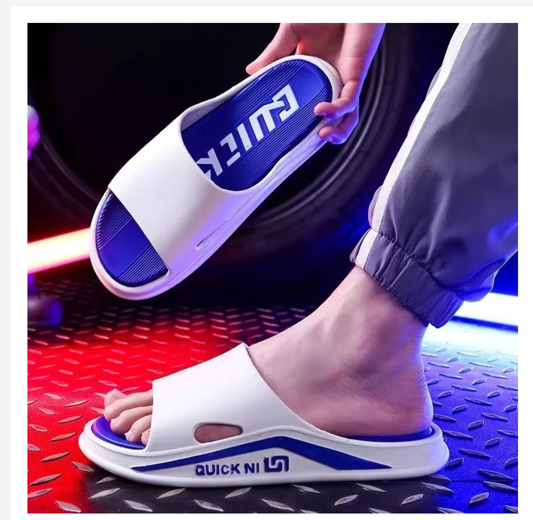 Men’s Korean Style Slides  Thick Sole Everyday Comfort