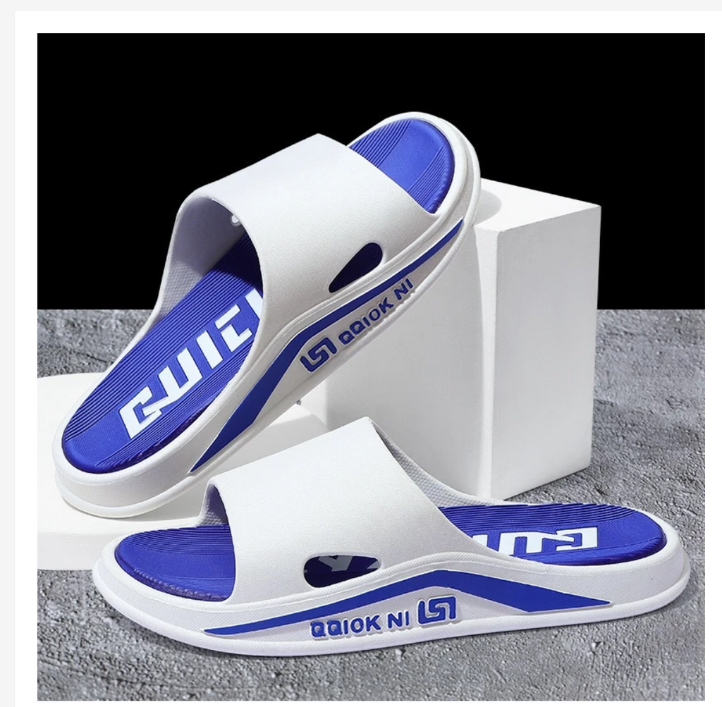 Men’s Korean Style Slides  Thick Sole Everyday Comfort