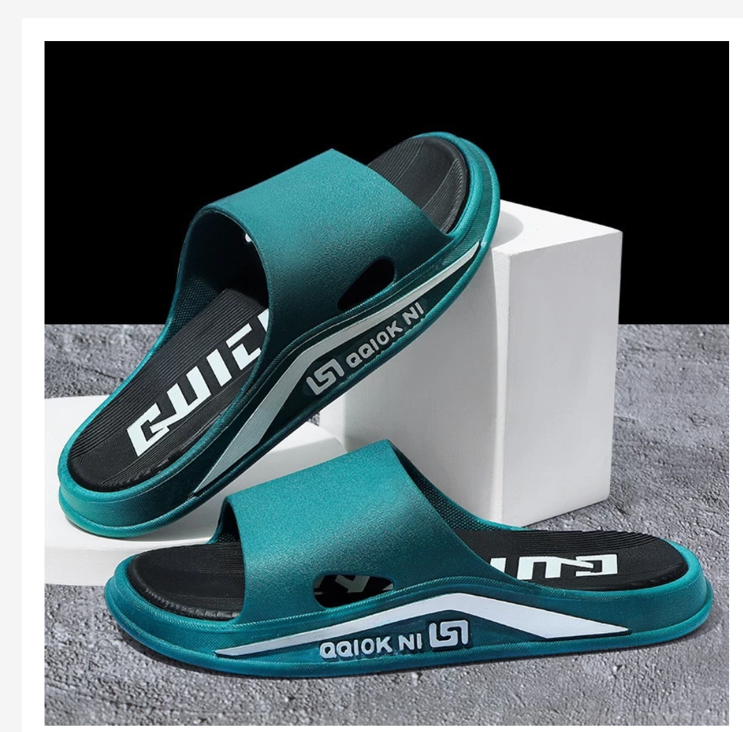 Men’s Korean Style Slides  Thick Sole Everyday Comfort