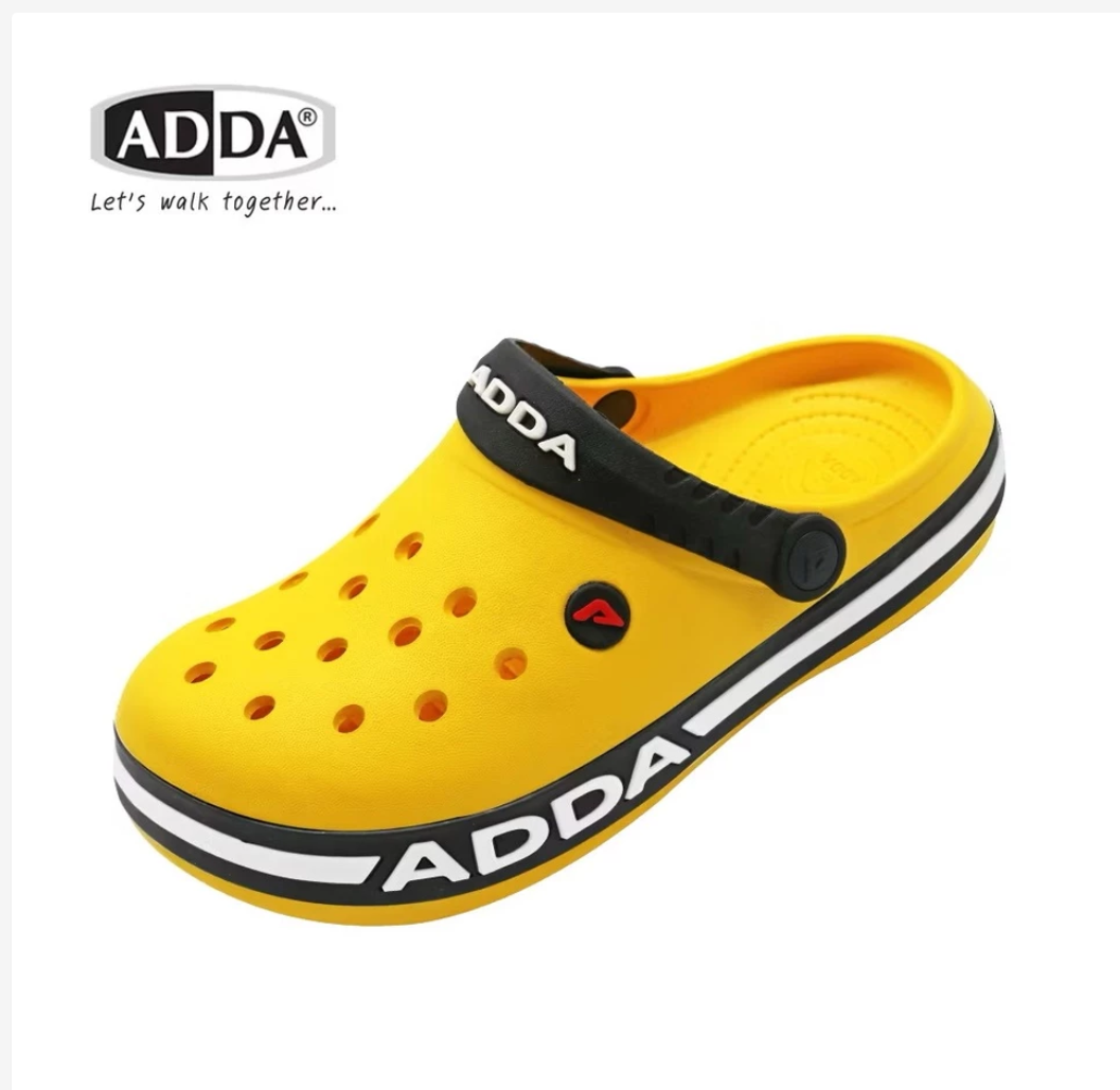 ADDA Men’s Clog Slides  Classic Comfort Everyday Wear