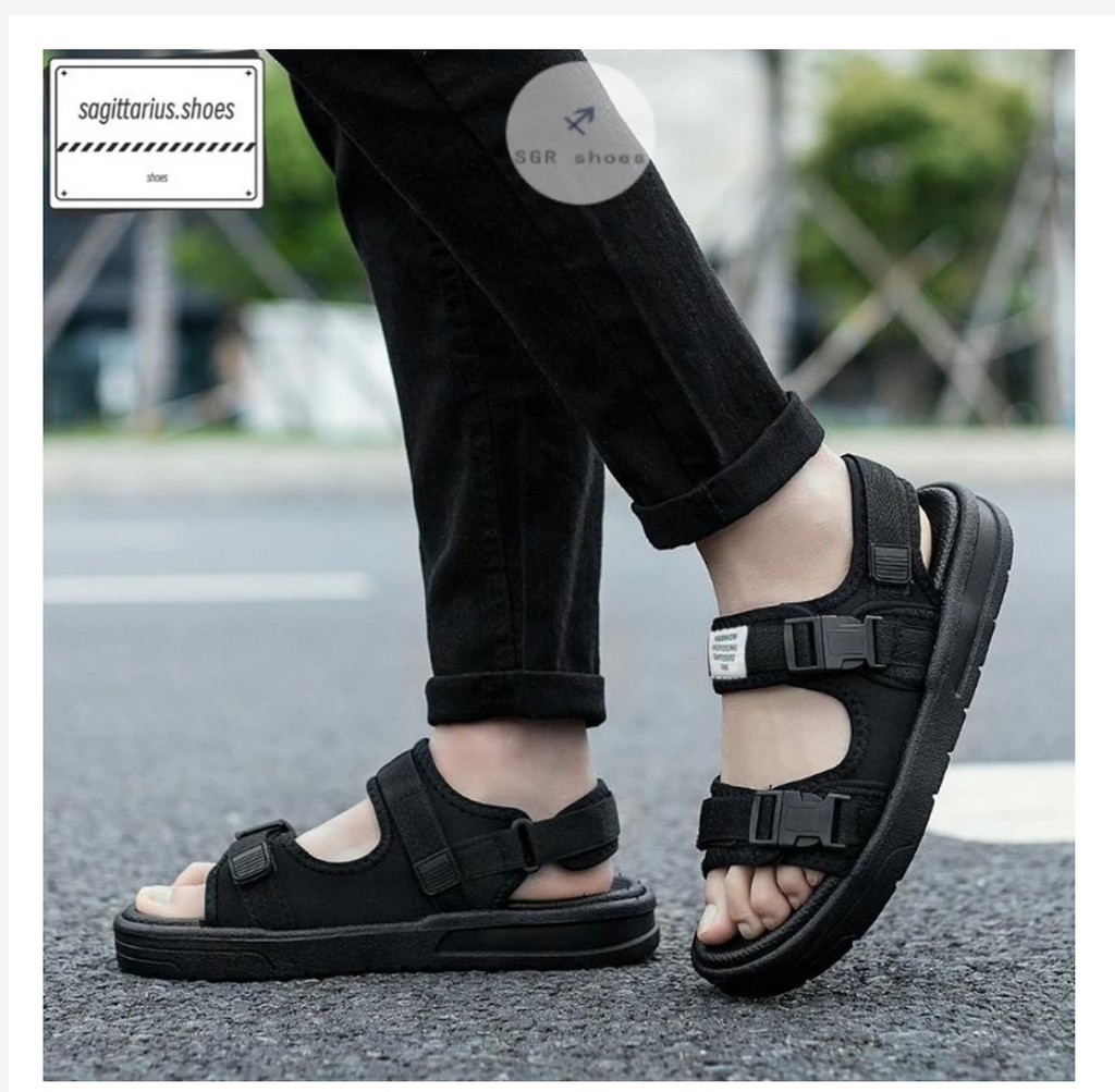 Korean Style Back Strap Sandals  Lightweight Everyday Comfort