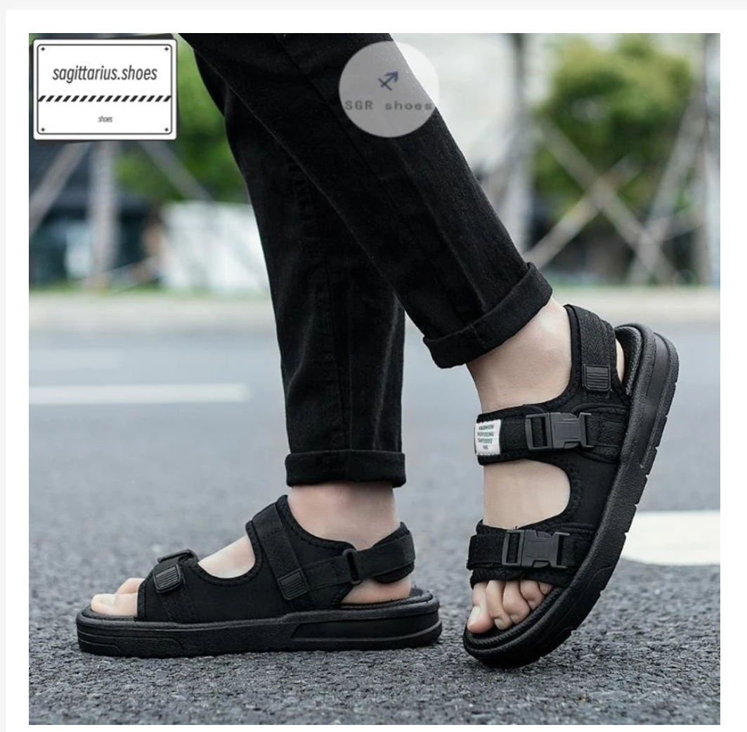 Korean Style Back Strap Sandals  Lightweight Everyday Comfort
