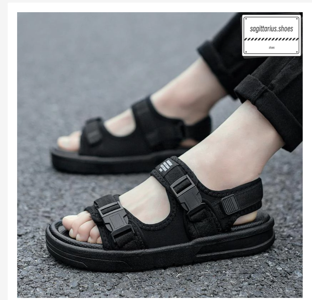 Korean Style Back Strap Sandals  Lightweight Everyday Comfort