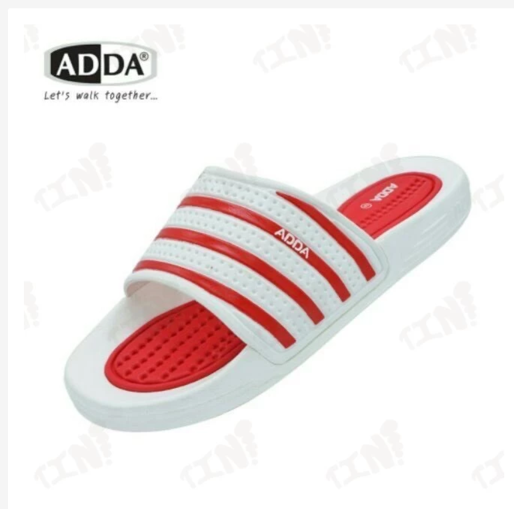 ADDA Stripe Slides  Sporty Everyday Comfort