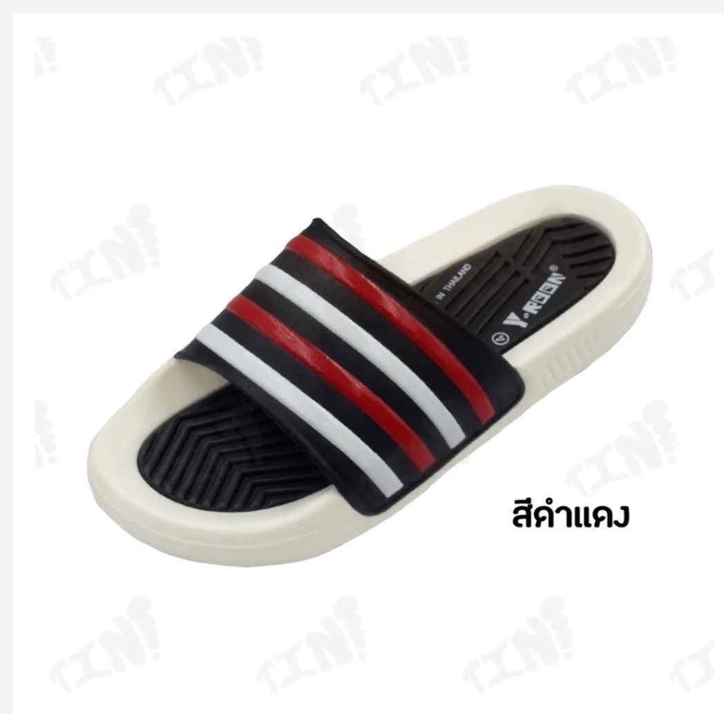 ADDA Stripe Slides  Sporty Everyday Comfort