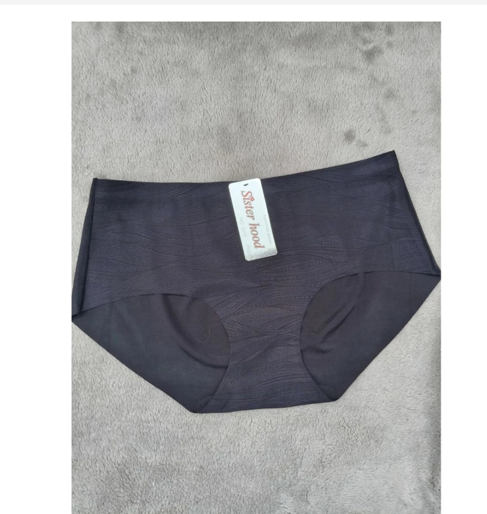 Sisterhood Seamless Ribbed Panties  Low-Rise Soft Comfort