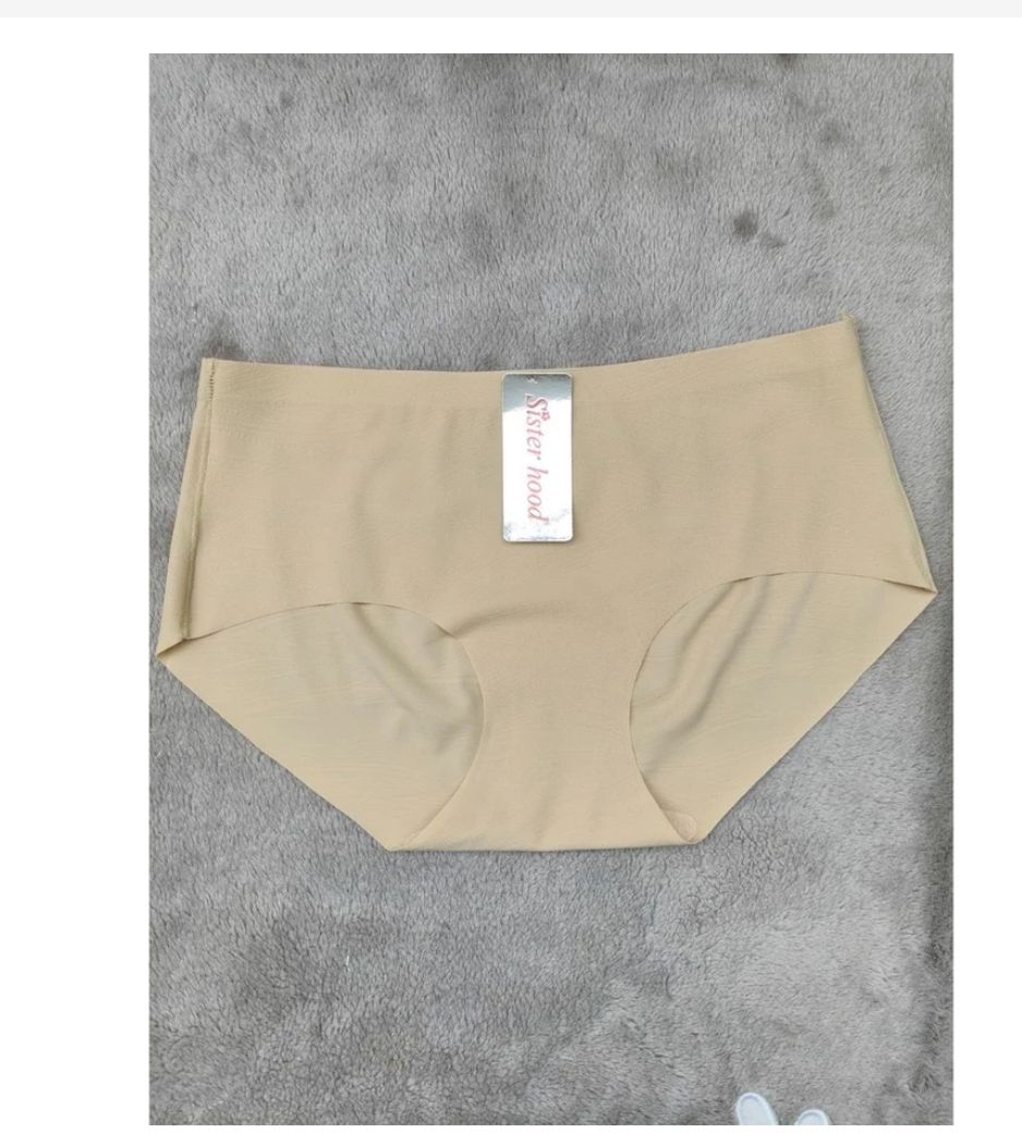 Sisterhood Seamless Ribbed Panties  Low-Rise Soft Comfort