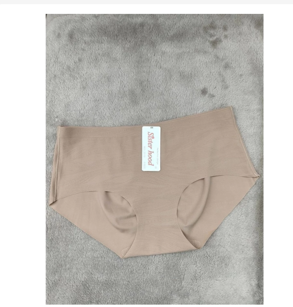 Sisterhood Seamless Ribbed Panties  Low-Rise Soft Comfort