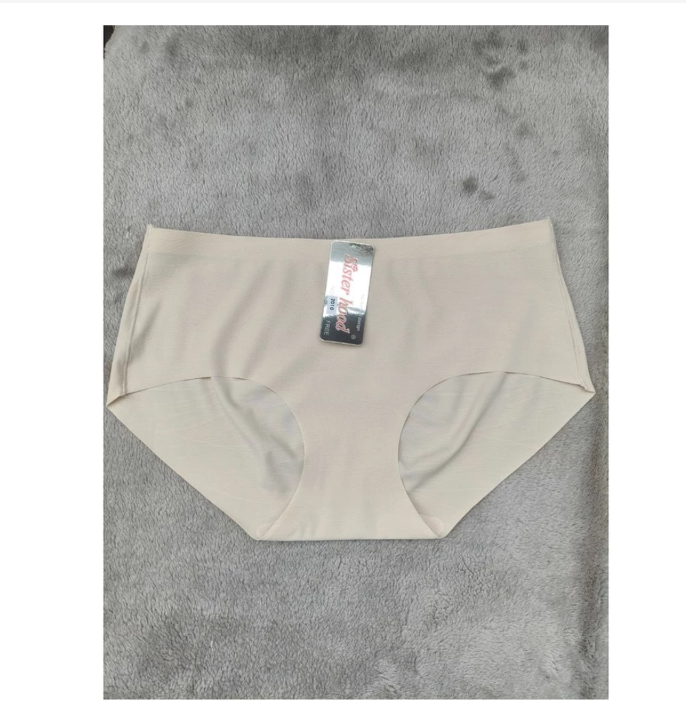 Sisterhood Seamless Ribbed Panties  Low-Rise Soft Comfort
