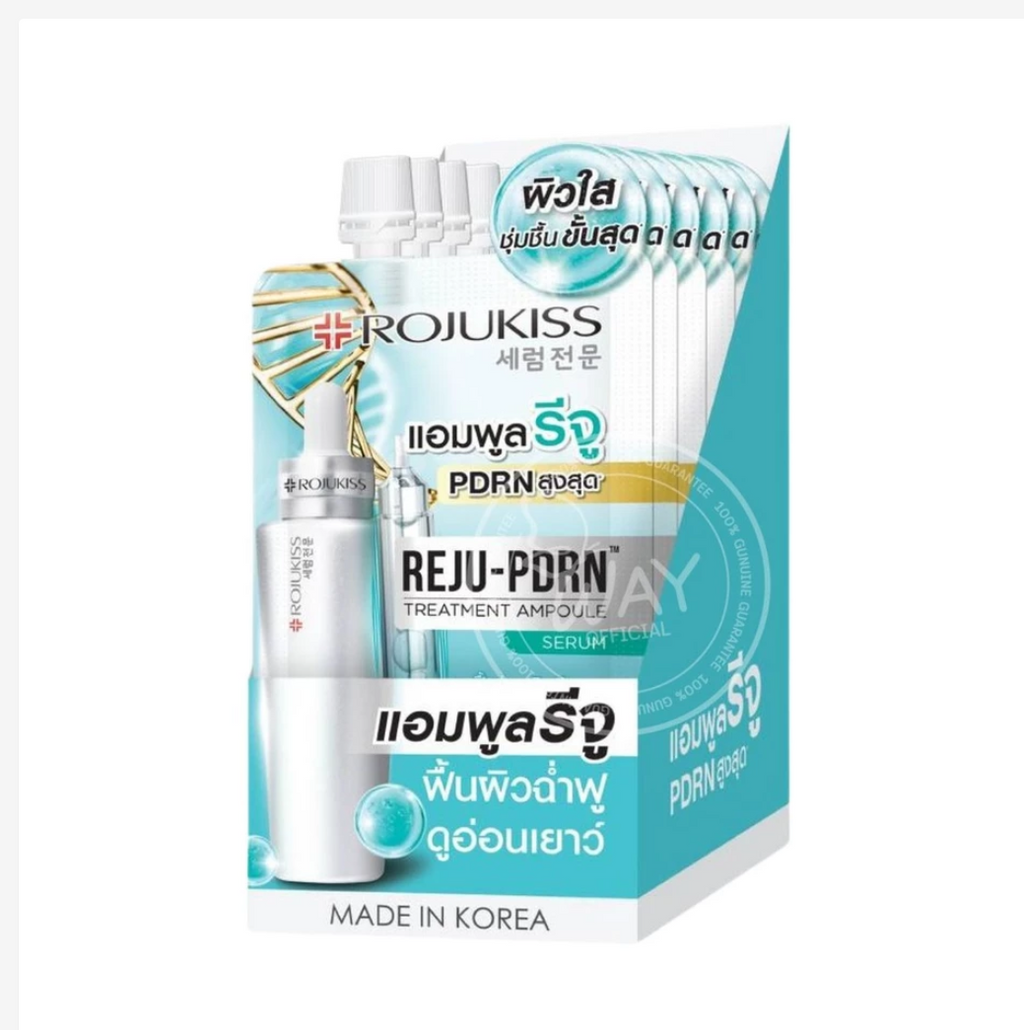 PDRN Salmon DNA Ampoule Set Collagen Glow Repair Serum 6 Pack